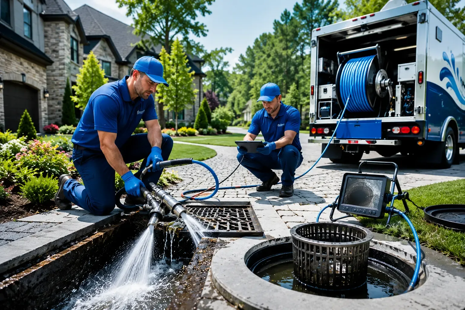 Local outdoor drain cleaning professionals in Colwich, KS