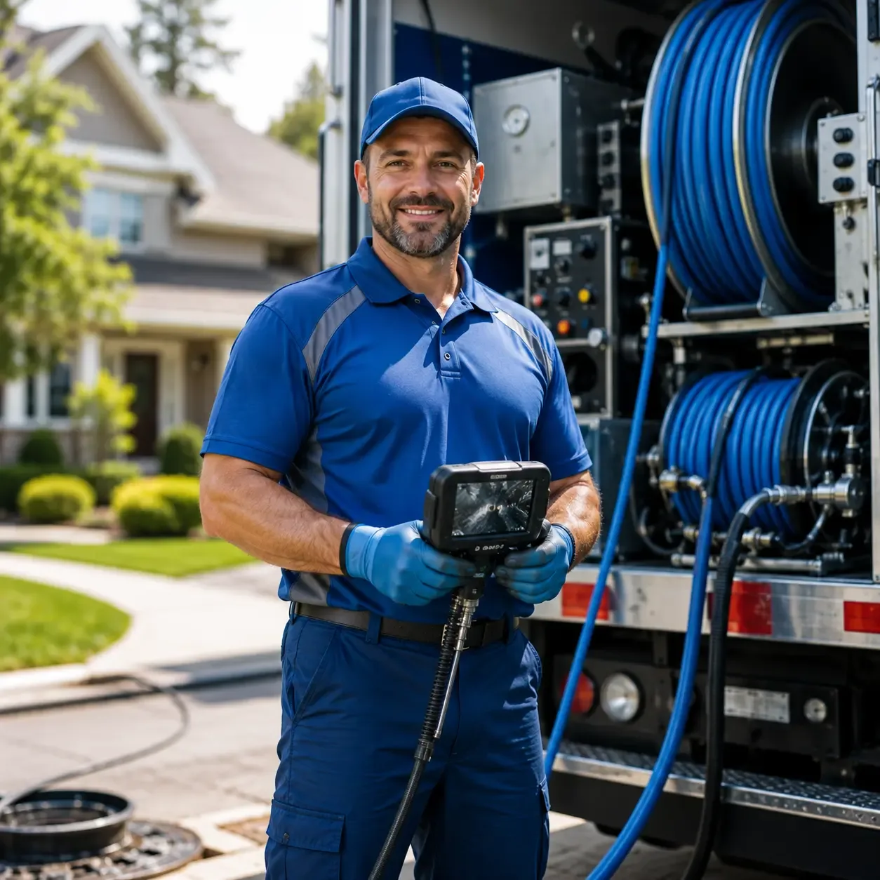Local outdoor drain cleaning specialists in Colwich, KS